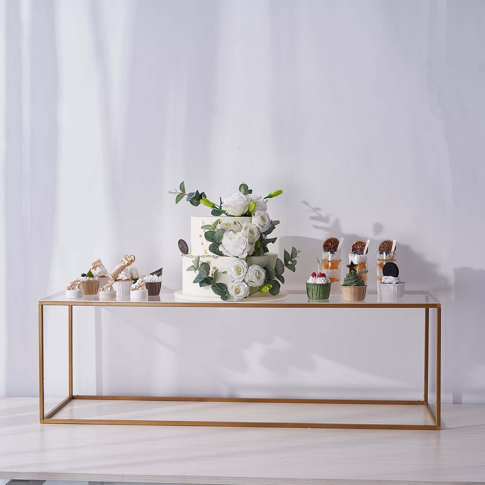 2-Pack Acrylic Plexiglass Sheets Rectangular Side Plates Clear - Protective Film Coating 40"x12"