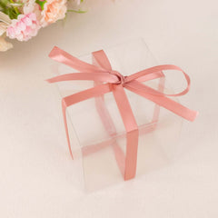 100 Yards 3/8" Dusty Rose Single Face Decorative Satin Ribbon