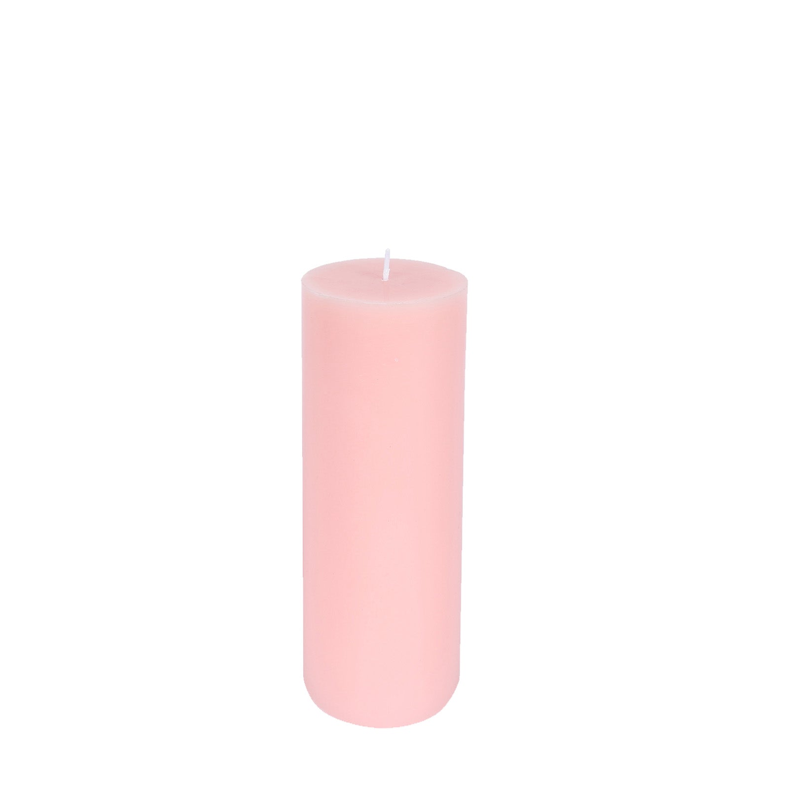 12-Pack 3"x8" Unscented Dripless Pillar Candles – Blush Long-Burning Wax Candles with Cotton Wicks for Home, Weddings & Event Decor