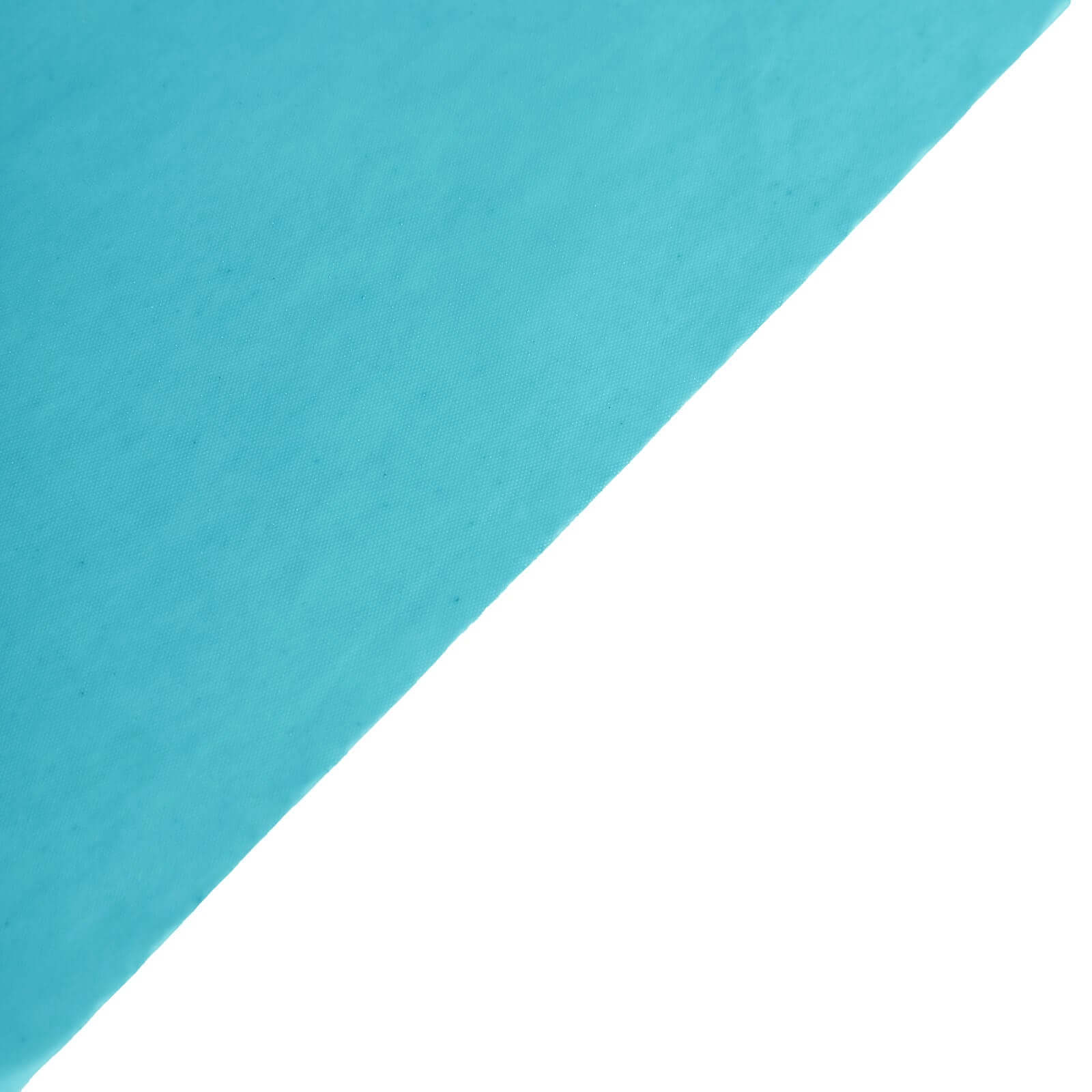 5-Pack Plastic Table Covers Turquoise Rectangle - Reliable PVC Disposable Covers for Gatherings 54"x108"