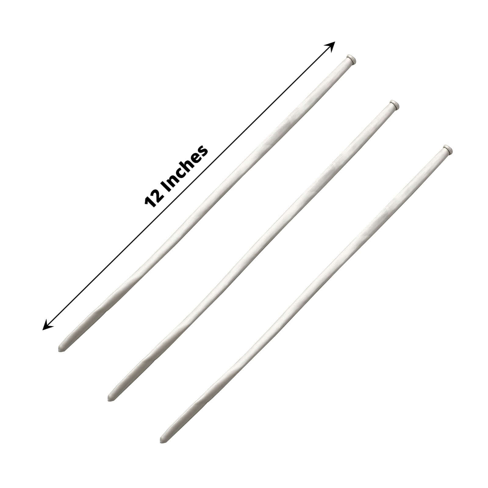 50 Pack Assorted Metallic Silver Long Latex Balloons For Twisting Magic, Animal Modelling Party Balloons