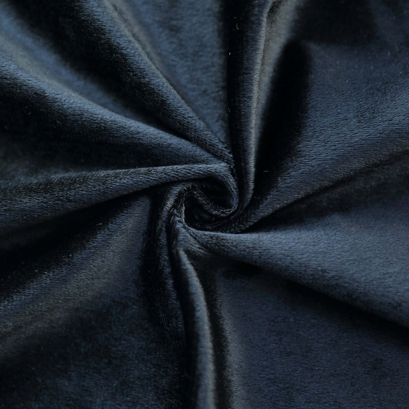 Velvet Chair Back Slipcover for Chiavari Chairs Black - Soft and Smooth Solid Chair Back Cover Cap for Weddings