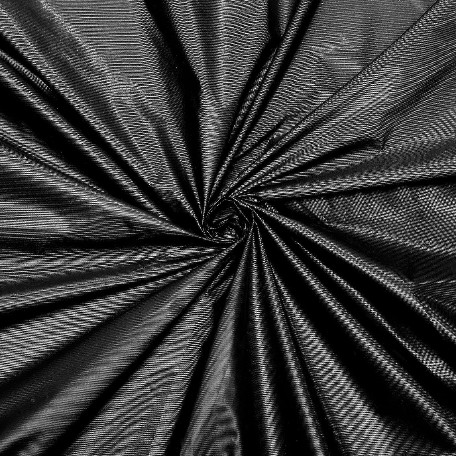 5-Pack Plastic Table Covers Black Rectangle with Gold Confetti Dots - Durable PVC Disposable Tablecloths for Events 54"x108"