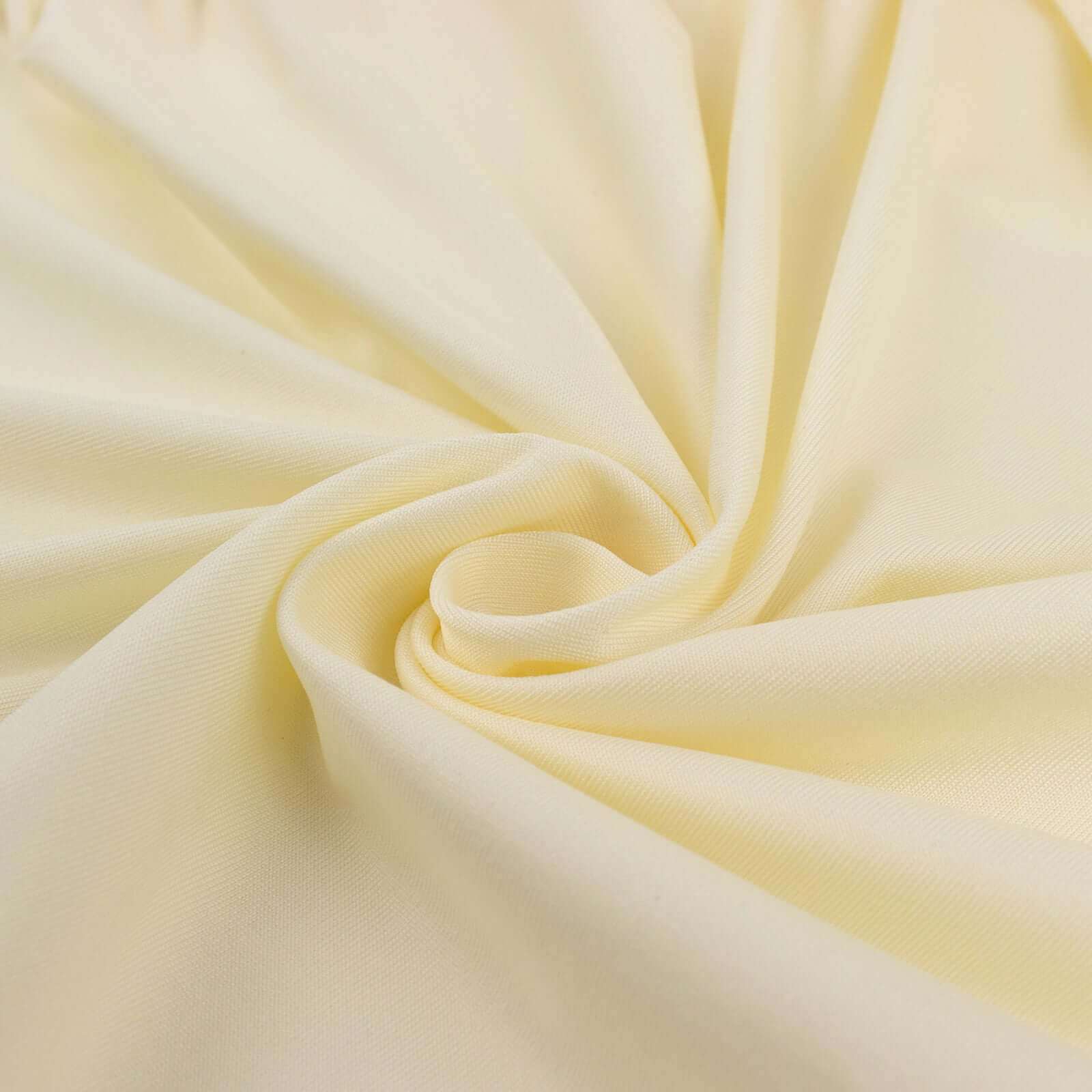 Ivory Spandex 4-Way Stretch Fabric Roll, DIY Craft Fabric Bolt- 60"x10 Yards