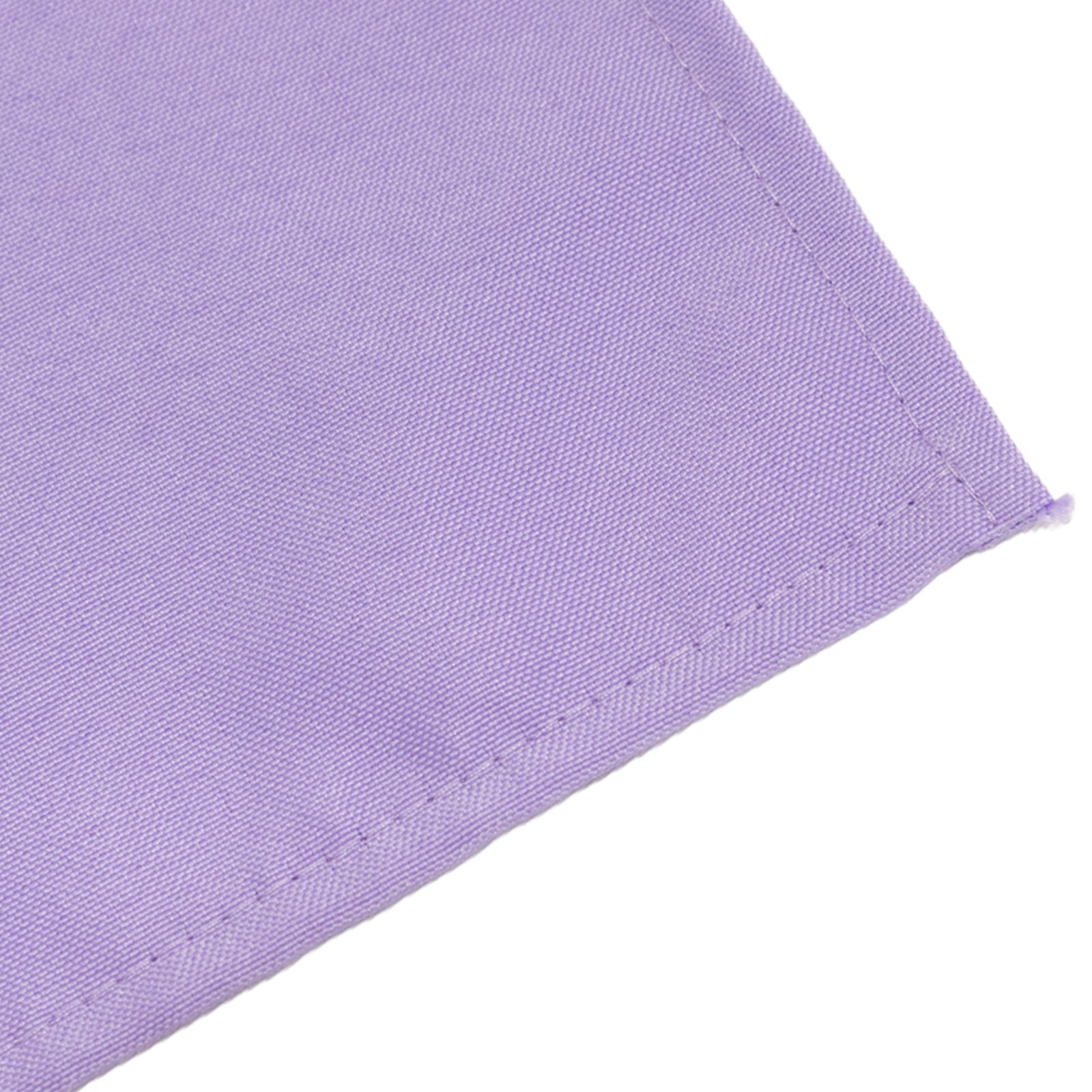 Premium Polyester 54"x54" Table Overlay Square Tablecloth Lavender Lilac - Stain and Wrinkle-Resistant 220GSM Table Topper