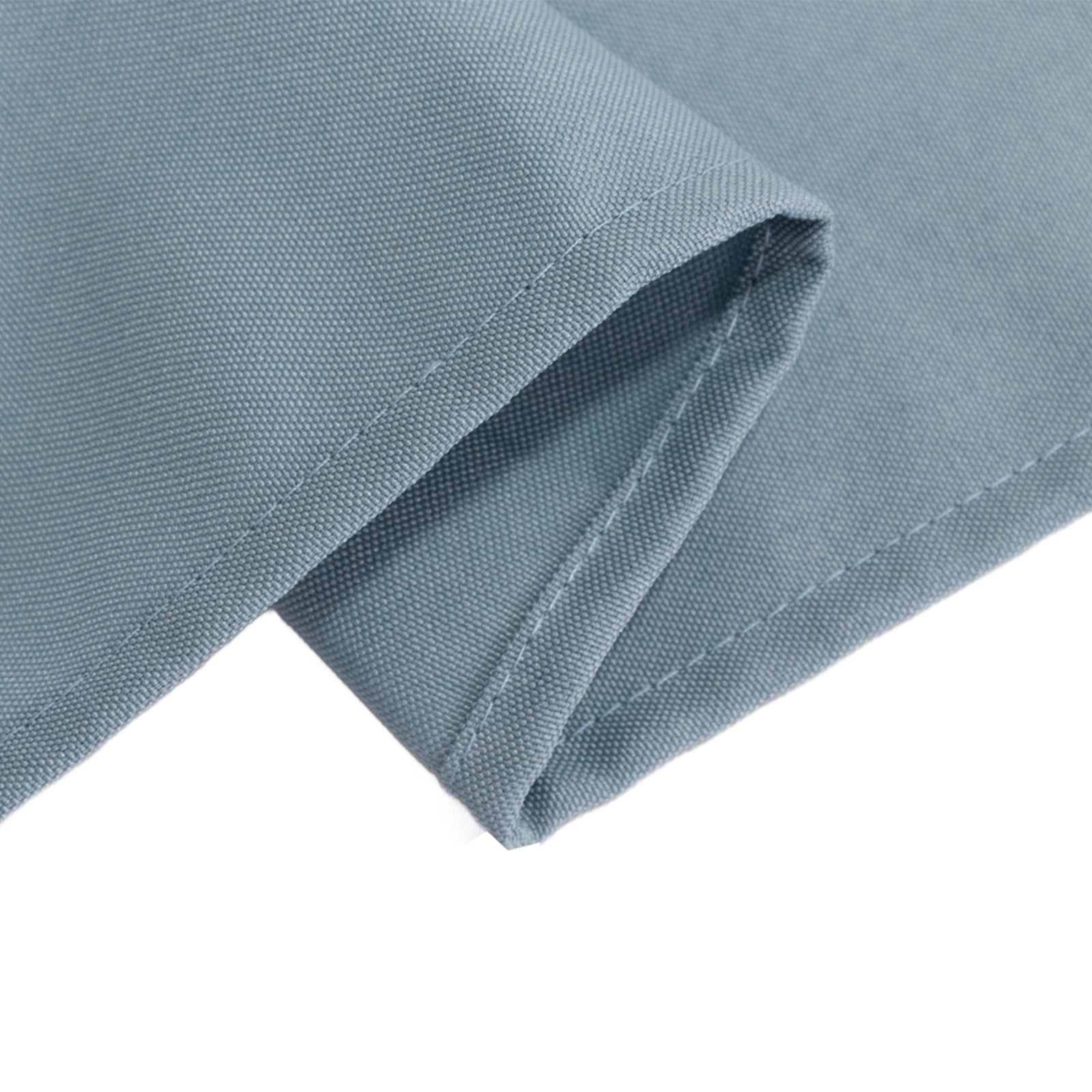 Premium Polyester 70"x70" Table Overlay Square Tablecloth Dusty Blue 220GSM Wrinkle-Resistant Table Cover