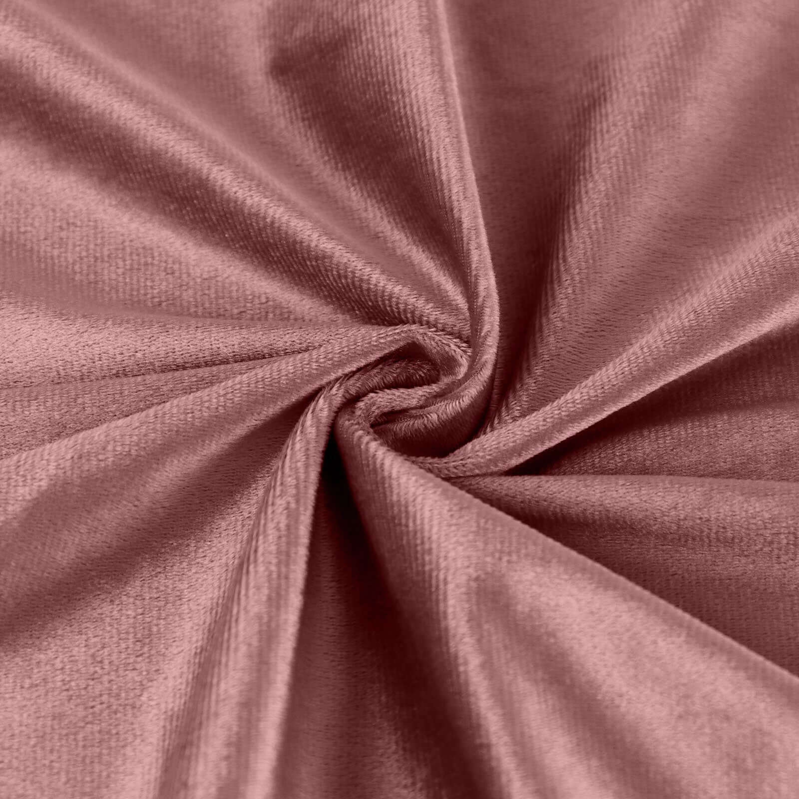 Premium Velvet 60"x102" Rectangle Tablecloth Dusty Rose - Reusable & Soft Table Cover