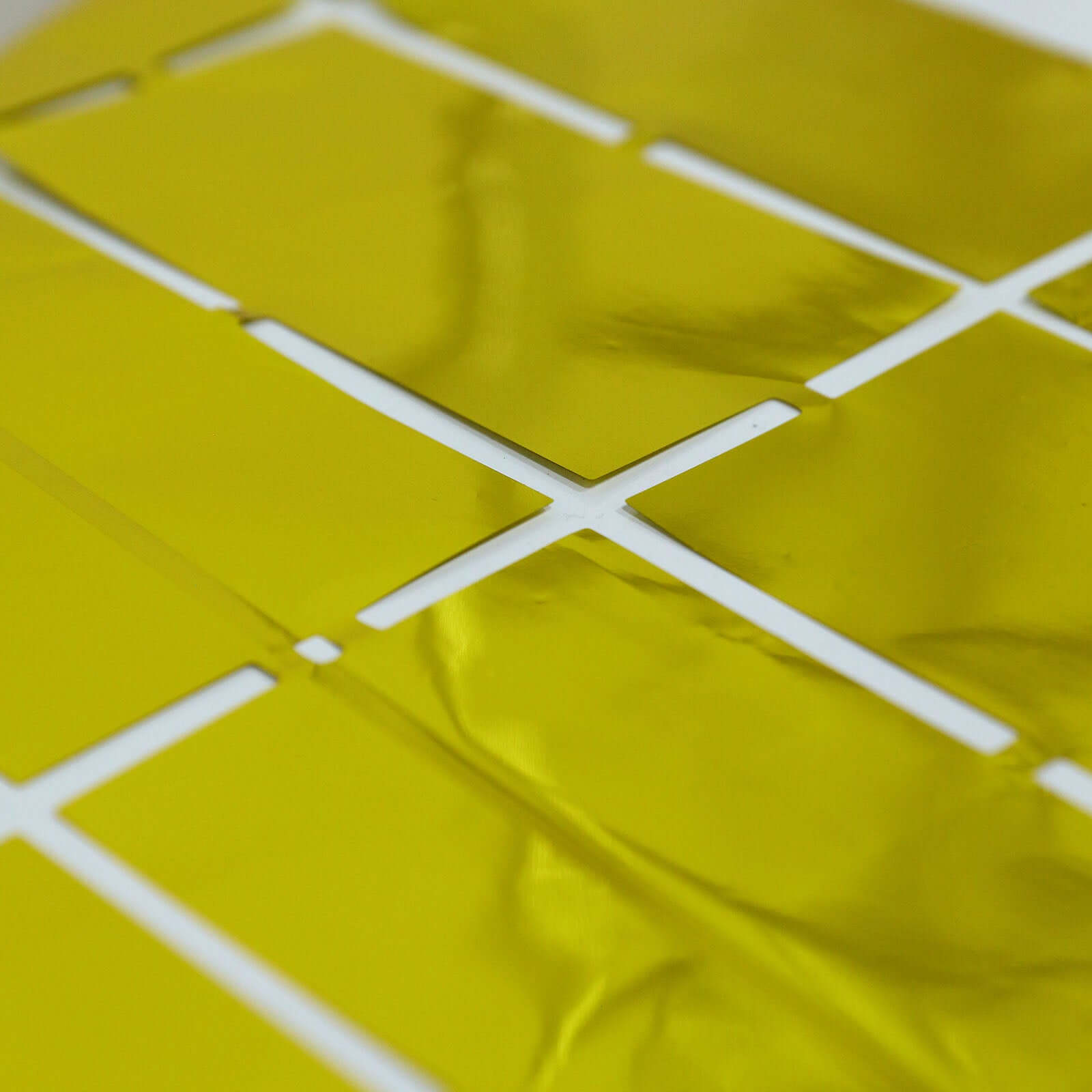 Shiny Gold Metallic Foil Rectangle Curtain Party Backdrop Door Window Curtain - 3ftx6.5ft