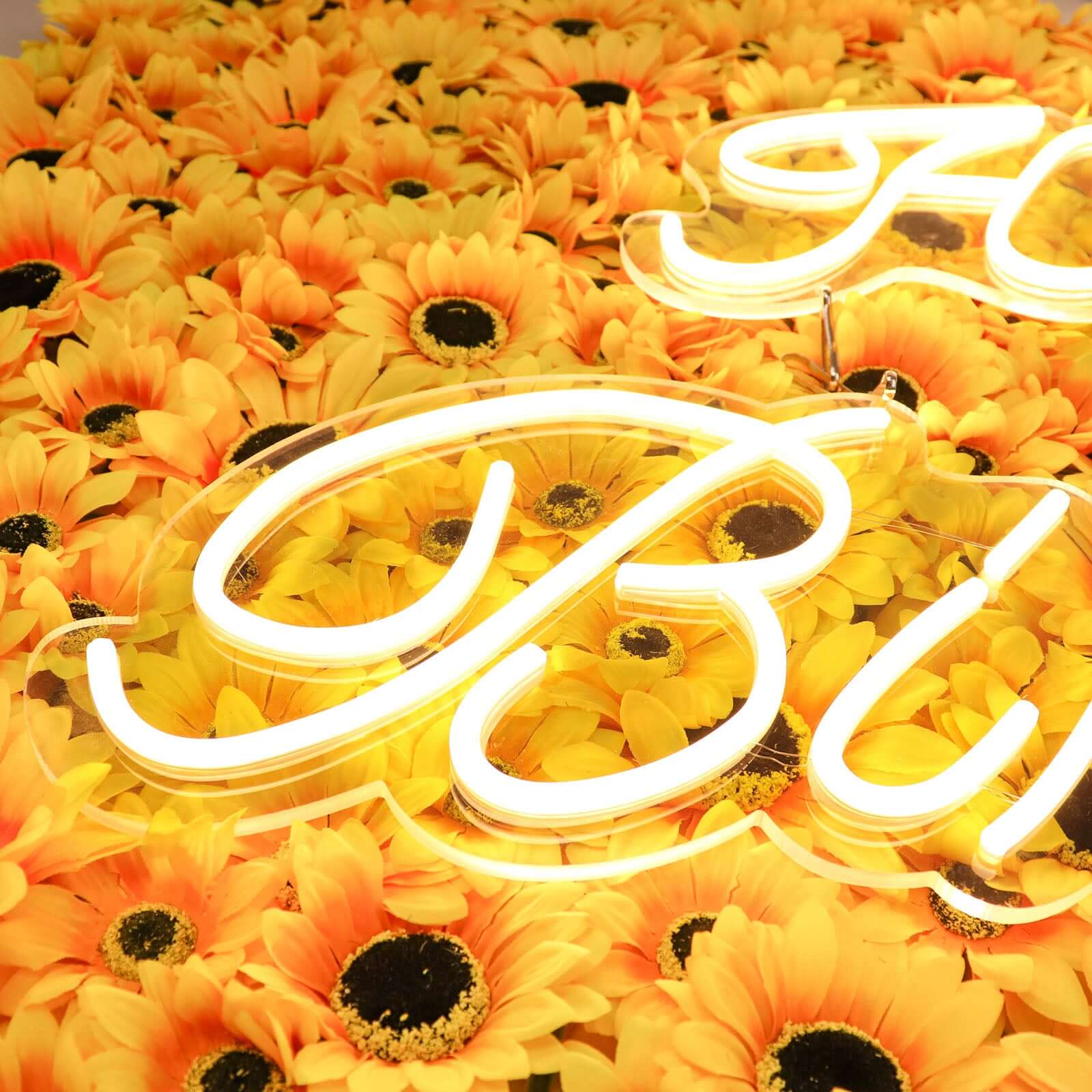 32" Happy Birthday Neon Light Sign, LED Reusable Wall Décor Lights With 5ft Hanging Chain