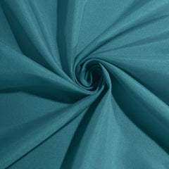 5 Pack Polyester 20"x20" Napkins Peacock Teal - Wrinkle Resistant & Easy Care Cloth Napkins
