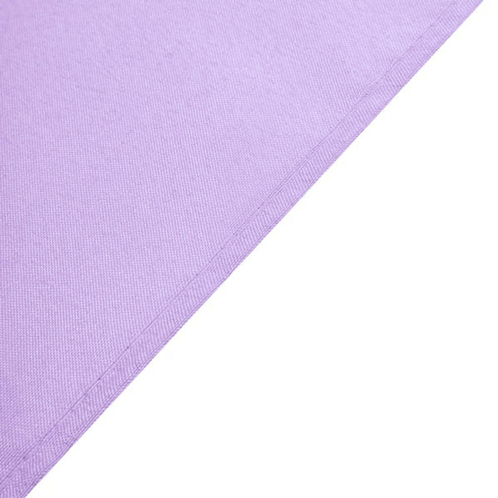 Polyester 54"x54" Table Overlay Square Tablecloth Lavender Lilac - Wrinkle-Resistant & Durable Table Cover