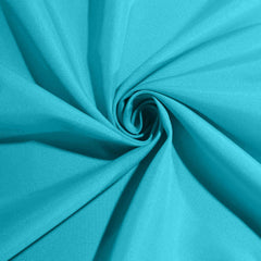 5 Pack Polyester 20"x20" Napkins Turquoise - Wrinkle Resistant & Easy Care Cloth Napkins
