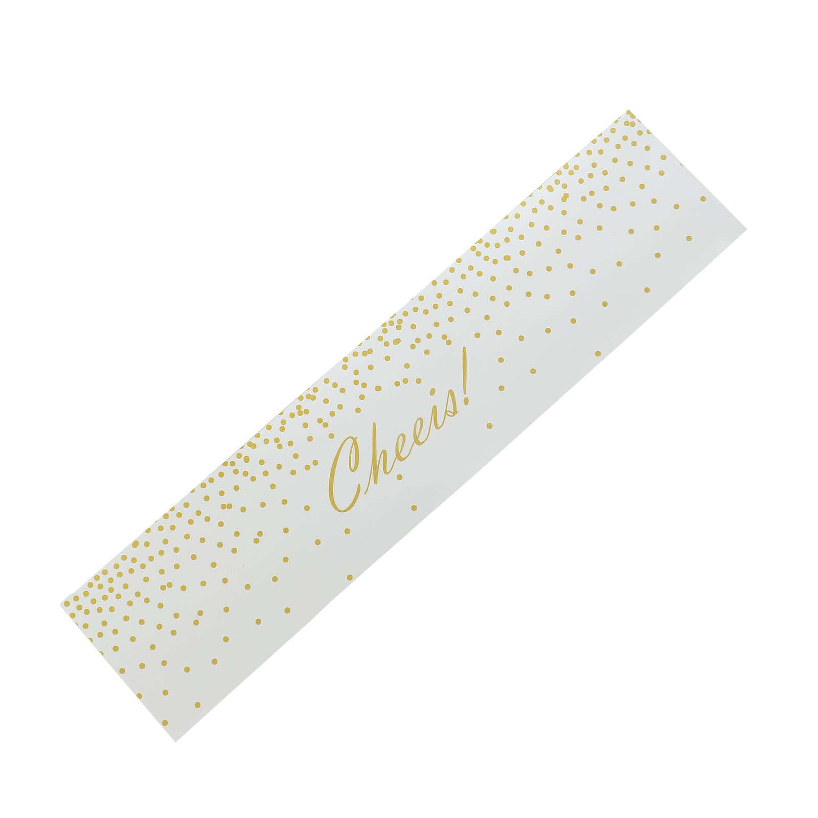 24 Pack White/Gold Water Bottle Labels "Cheers" Wedding Party Waterproof Bottle Stickers