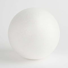 4 Pack 8” White StyroFoam Foam Balls For Arts, Crafts and DIY