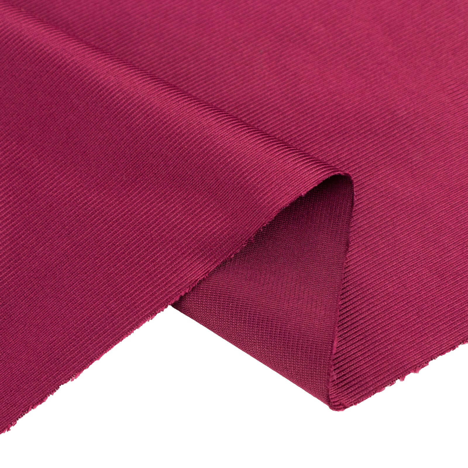 Burgundy Scuba Polyester Fabric Roll, Wrinkle Free DIY Craft Fabric Bolt- 60"x10 Yards