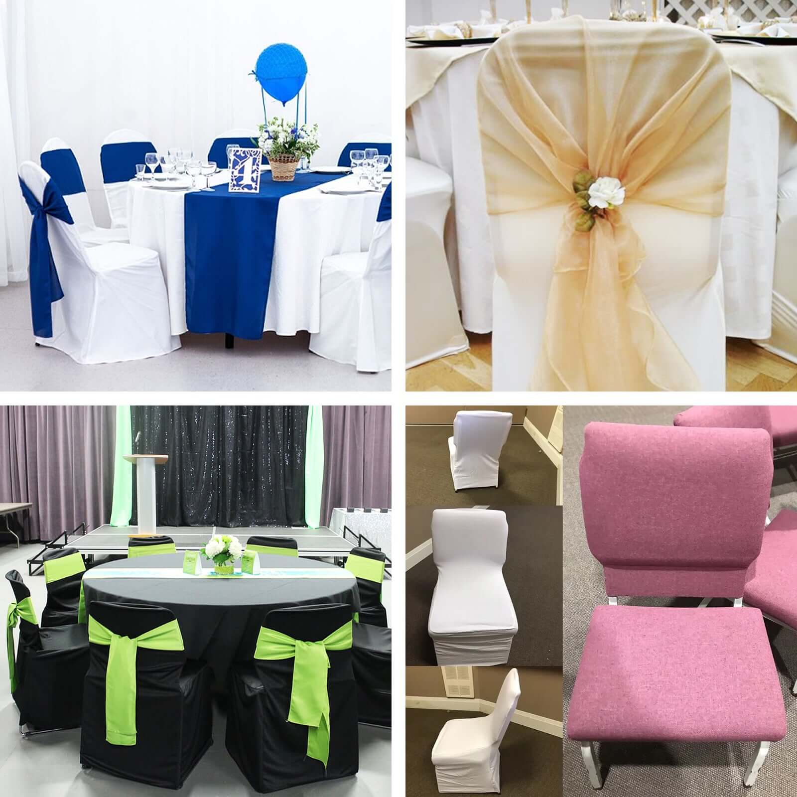 Scuba Stretch Chair Cover White for Banquet Chairs Slim Fit Design - Wrinkle Free and Durable Slipcover for Hotels, Parties & Ceremonies